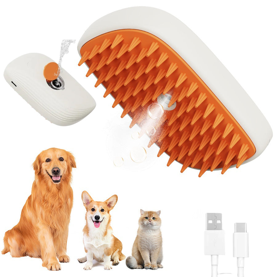 PuffSpa Steam Grooming Brush