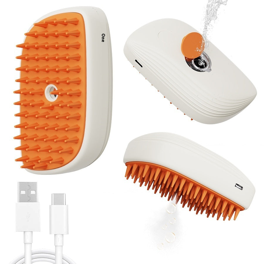 PuffSpa Steam Grooming Brush