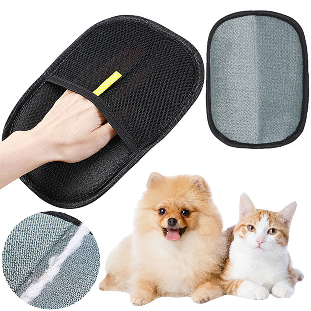 Dual-Surface Fur Removal Glove