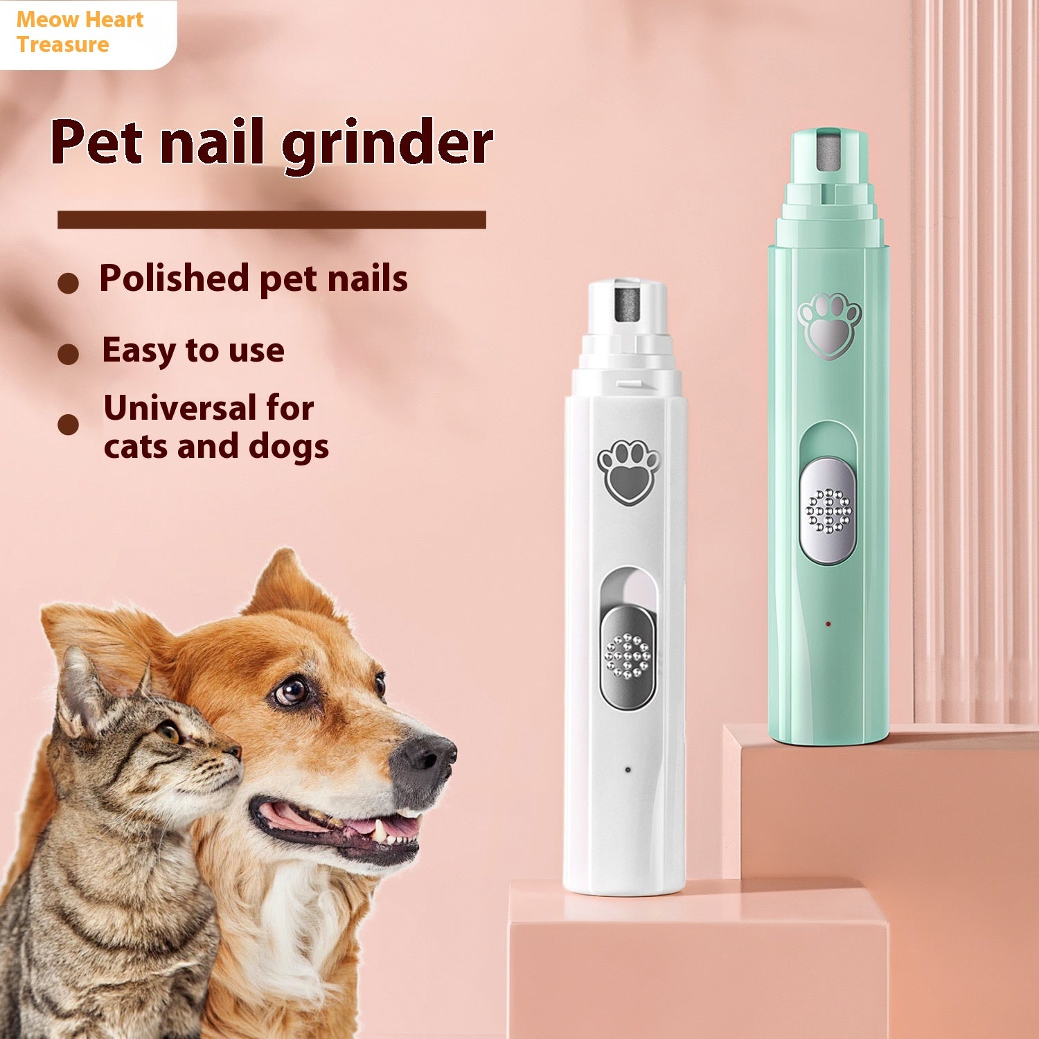 QuietTrim Rechargeable Nail Grinder