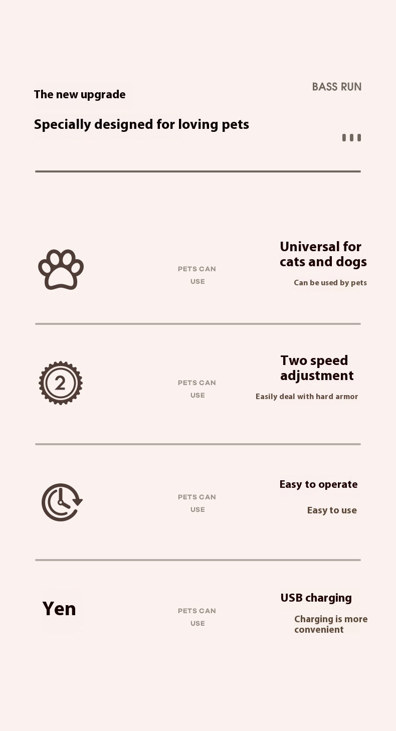 QuietTrim Rechargeable Nail Grinder